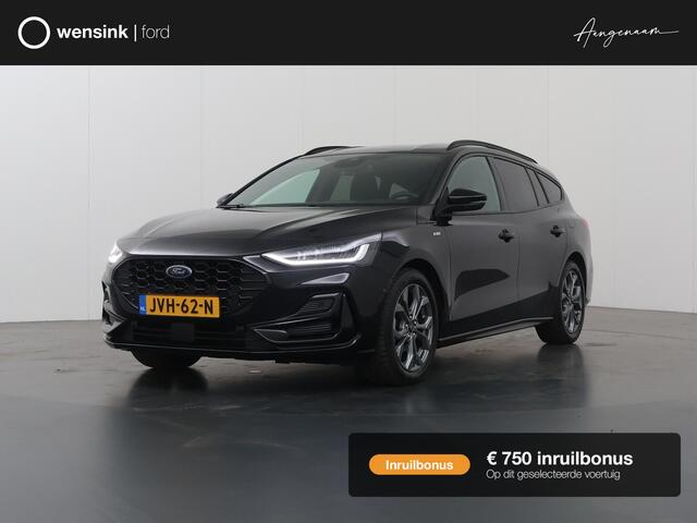 Ford Focus EcoBoost Hybrid ST Line X | Elekt. Wegklapbare Trekhaak | Winterpakket | Cruise Control Adaptief | Parkeercamera | Head-Up | Navigatie |