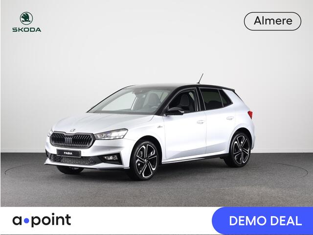 Skoda Fabia 1.0 TSI 115 pk 7 versn. DSG | Travel assist plus | 18 inch lichtmetalen velgen | Verwarmbare voorstoelen | Zwart dak