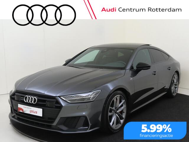 Audi A7 ck 55 TFSI e quattro Pro Line S Competition | Panoramadak | Parkeerassistent | Adaptieve cruise control | LED matrix verlichting | 4-zone airco | Stoel- en stuurwielverwarming | Navigatie Plus |