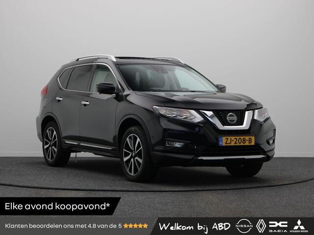 Nissan X-trail a | Schuif/kantel dak | Stoelverwarming voor en achter | Lederen bekelding | Navigatie | Elektrische achterklep | rondomzicht camera |