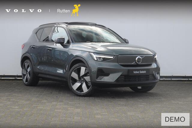 Volvo EX40 maat Single Motor Extended Range Plus Panoramadak / Apple Carplay / Android Auto / Harman kardon audio / Adaptive cruise control / Pilot assist / Lichtmetalen velgen /