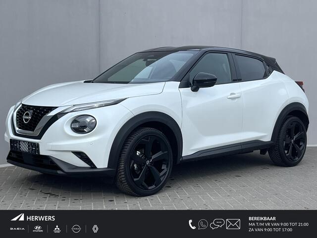 Nissan Juke ekna Automaat / Dode Hoek Detectie / Stuur-, Stoel- en Voorruitverwarming / Apple Carplay&Android Auto / 360 Camera / Cold Pack / Adaptief Cruise Control /