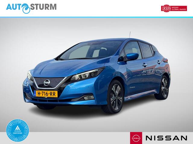 Nissan Leaf 40 kWh SoH 84% | Navigatie | 360° Camera | Stuur- + Stoelverwarming | Adapt. Cruise Control | Keyless Entry | Dodehoek Detectie | Rijklaarprijs!