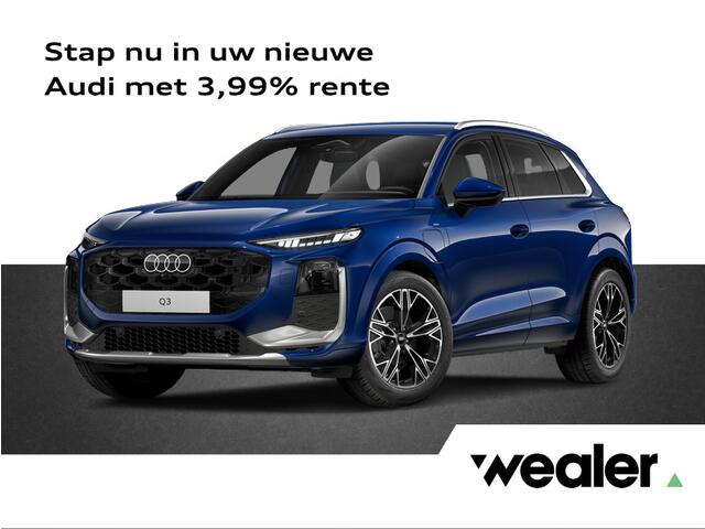 Audi Q3 on e-hybrid 200 kW / 272 PK | Audi Sport velgen 19" | Sportstoelen leder/kunstleder | S-line