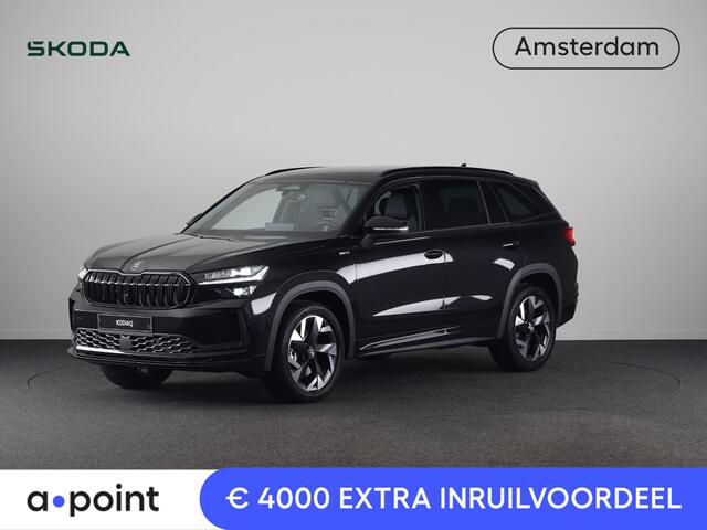 Skoda Kodiaq Sportline Business 7p | Derde zitrij | Light & View | Elek. stoel | Adaptive Cruise | Blind Spot |