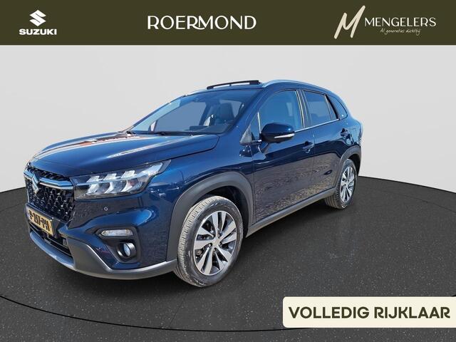 Suzuki S-Cross Style Smart Hybrid | NL-Auto | Navigatie | 360 Graden Camera | Climate Controle | Adaptieve Cruise Control | Elektrisch Schuif-Kantel Dak | Stoelverwarming | LM-velgen | Parkeersensoren |