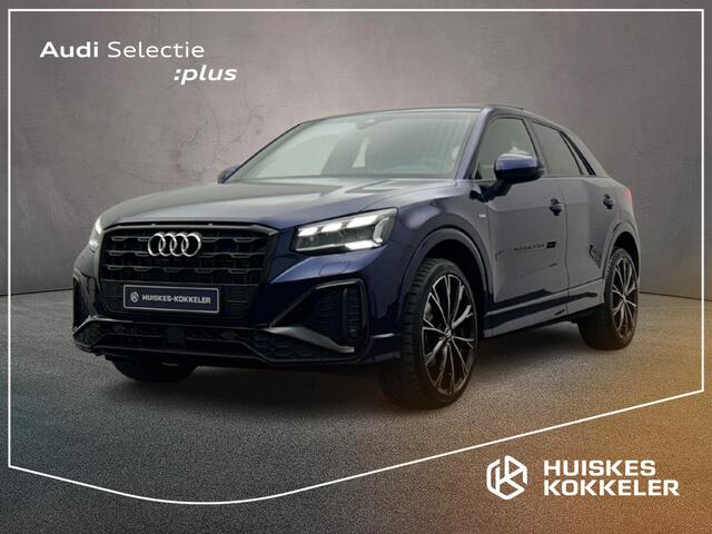 Audi Q2 150PK S Edition | Panoramadak | Achteruitrijcamera | Navigatie | Adaptive cruise control | Optiek zwart | S-line