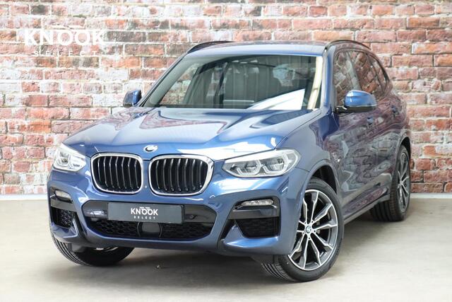 BMW X3 20i High Executive M Sport Pakket Automaat / Live Cockpit Professional / Driving Assistant Plus / Trekhaak / Adaptieve LED-koplamp / Leder / Hifi / 20 Inch / Stoelverwarming / Achteruitrijcamera / Extra Getint Glas / Shadow Line / DAB / Geluidsisole