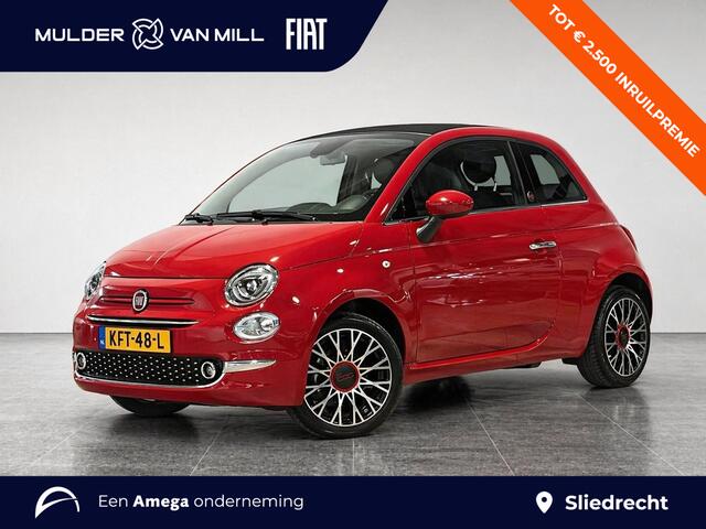 Fiat 500C D 1.0 Hybrid 70pk | CLIMA | NAVI | PARKEERHULP | CRUISE CONTROL | 16" LM-VELGEN | APPLE CARPLAY / ANDROID AUTO | DAB+ |