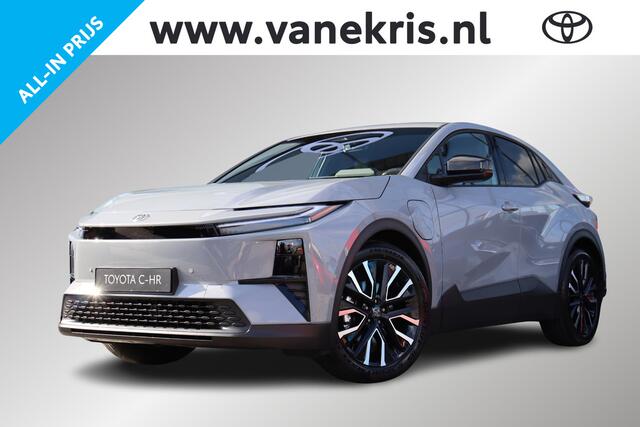 Toyota C-HR on 77 kWh,¤3.000,- Voordeel snel rijden , Apple Carplay, Android auto.