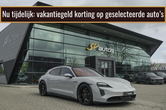 Porsche Taycan GTS 598pk 93 kWh Panoramadak *SOH 93%* *incl BTW* Bijrijdersdisplay Rear seat entertainment Head-up Bose NLauto 1e Eigenaar