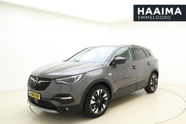Opel Grandland X Ultimate | Navigatie | Elektrische achterklep | Camera | Climate control | Full LED | Stoel- en stuurverwarming | Zwart dak | Dealeronderhouden
