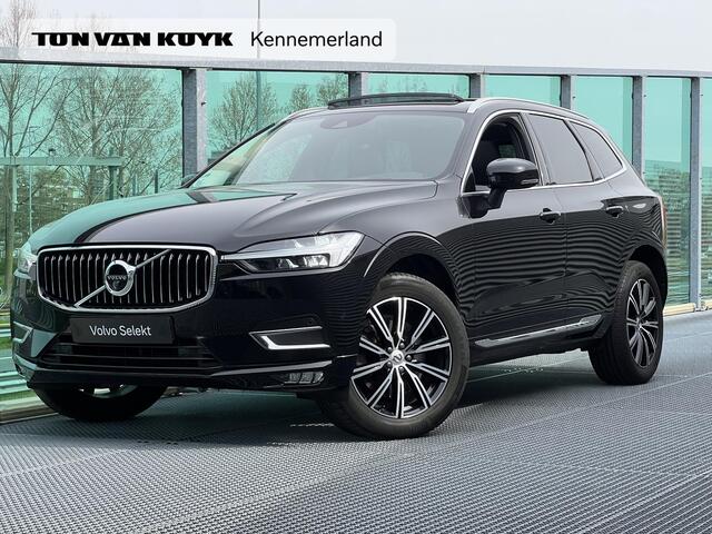 Volvo XC60 cription Mild hybrid, Automaat, Panoramadak, Leder, Stoel- en stuurverwarming, Climate control, Cruise control, Harman Kardon audio, 360 graden parkeercamera, Head-up display
