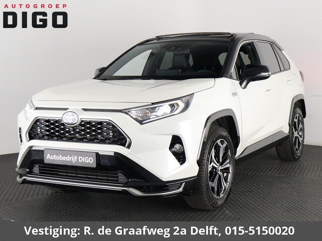 Toyota RAV4 Hybrid AWD Bi-Tone Plus | 1500 KG trekgewicht | JBL Audio | Stoelverwarming & ventilatie | Memory Seats | Schuif-/Kanteldak | Navigatie
