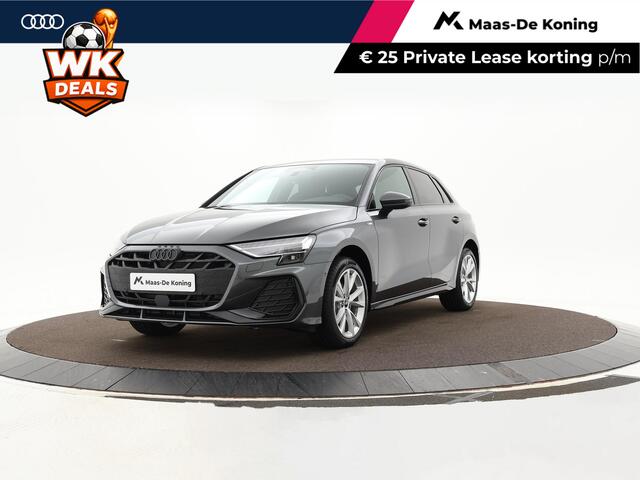 Audi A3 Sportback 150 PK · Assis.pak Driving+Parking plus · Comfortpakket plus · Optiekpakket zwart plus