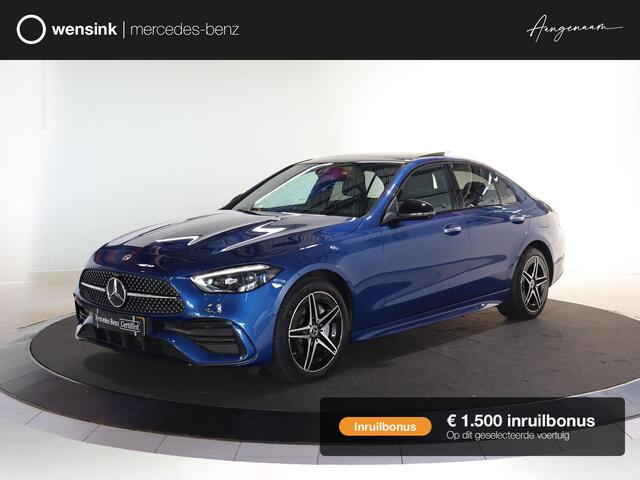 Mercedes-Benz C-Klasse maschuifdak | Night | Premium pakket | Winter pakket | Augmented Reality Navigation