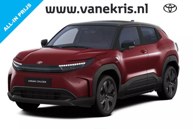 Toyota Urban Cruiser ieuw, en snel leverbaar met ¤3.000, - inruilpremie!