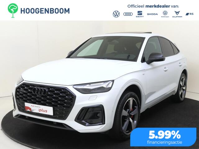 Audi Q5 ck 50 TFSI e S edition Competition | Soh 96% | Panoramadak | Trekhaak | Bang & Olufsen | Lederen bekleding 'Valcona' | 360 camera | Parkeerassistent | Adaptieve cruise control|