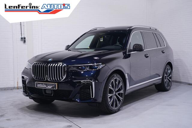 BMW X7 40i M Sport NAP M Stoelen Carbon spiegels Leder dashbord Massage Standverwarming Bowers & Wilkins Night Vision Rijklaar Trekhaak Panodak