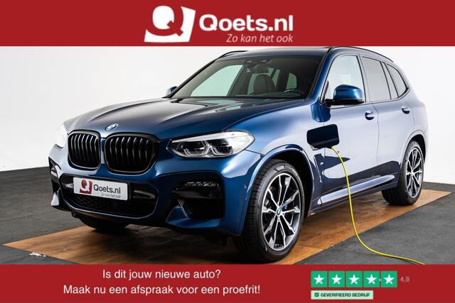 BMW X3 30e M Sport - Trekhaak - Panoramdak - Park/Driving Assistant - Grootlichtassistent - Elektrisch verwarmde voorstoelen - Getinte ruiten - Head up - Harman kardon -
