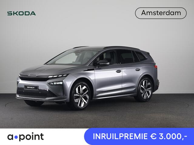 Skoda Enyaq iV Panoramadak | 20 inch | Sportstoelen | Adaptive Cruise | Blind Spot