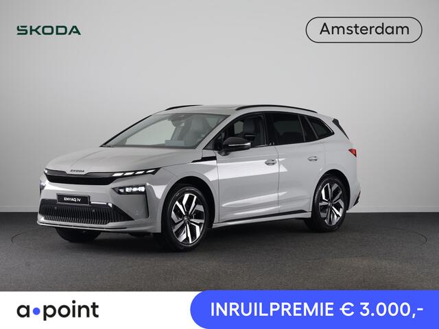 Skoda Enyaq iV Panoramadak | 20 inch | Sportstoelen | Adaptive Cruise | Blind Spot