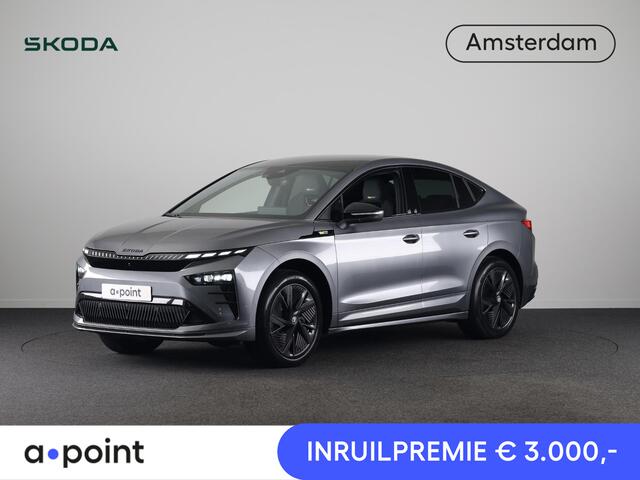 Skoda Enyaq iV | 4x4 | panoramadak | Travel Assist | stoel- en stuurverwarming |