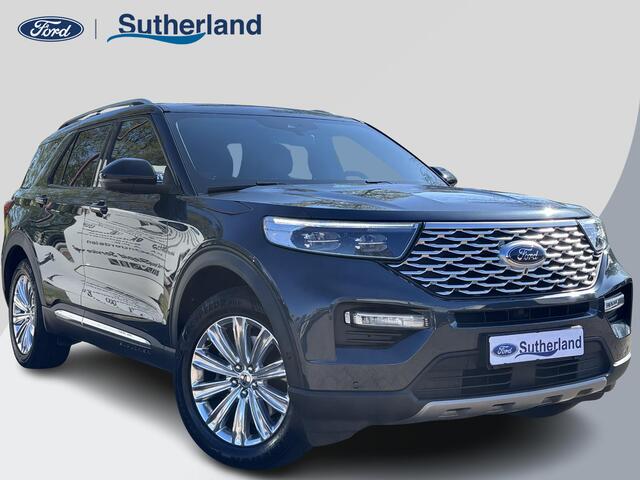 Ford Explorer st PHEV Platinum 457pk | 7 persoons | Trekhaak | Panoramadak | BTW verrekenbaar | Adaptieve Cruise | Lederen bekleding | Stoelverwarming