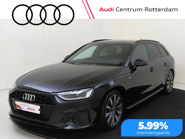 Audi A4 5 TFSI S edition Competition | Navigatie Plus | Stoelverwarming | Optiek zwart |  Elektrische achterklep | Virtual cockpit Plus | Parkeersensoren voor en achter | Carplay |