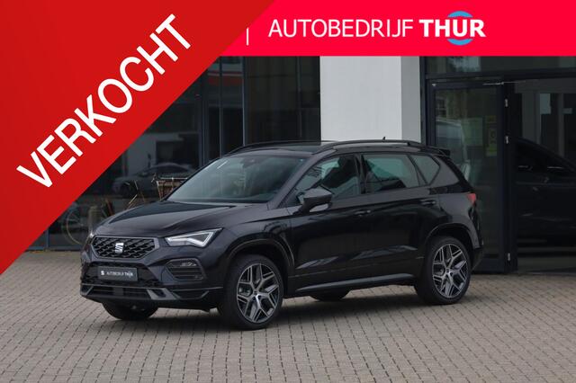 Seat Ateca Business Intense 150PK / 110kW DSG, Achteruitrijcamera (rear view), parkeersensoren voor en achter (pdc), dodehoekdetectie (side assist), draadloos Apple Carplay & Android Auto, navigatie, verwarmbare voorstoelen, verwarmbaar stuurwiel, alcanta