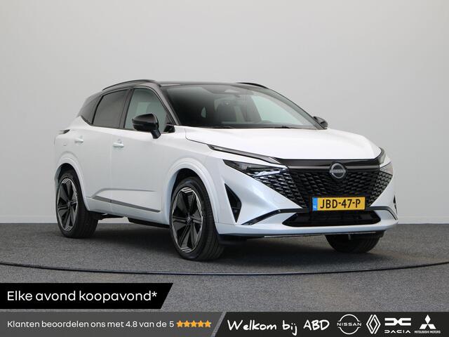 Nissan Qashqai onic N-Design | Pilot assist | Lederen bekleding | Climate control | Google intergratie | Panoramadak | rondomzicht camera | Stoelverwarming |