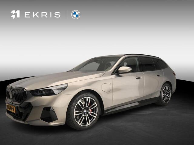 BMW 5 Serie e | M-Sportpakket | LED | Leder | Navigatie | Active cruise | M-zetels | Trekhaak | DAB | Harman-kardon sound | Alu 19 inch