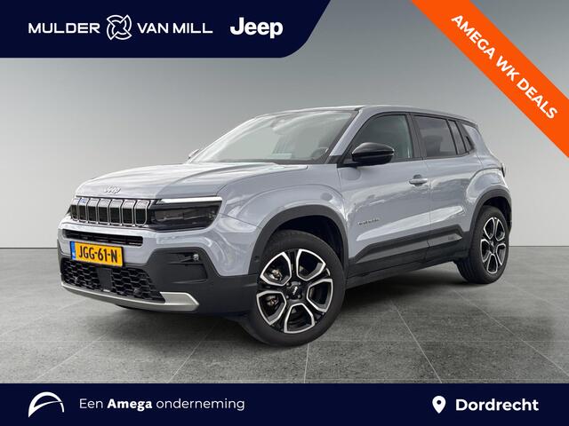 Jeep Avenger Hybrid 110pk | NAVI | ELEKTR. ACHTERKLEP | CAMERA | STOELVERW. | APPLE CARPLAY / ANDROID AUTO | AUTOM. VERLICHTING |