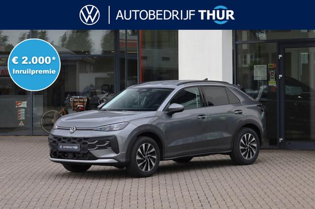 Volkswagen T-Roc rst Edition 116PK / 85kW DSG, Achteruitrijcamera (rear view), parkeersensoren voor en achter (pdc), adaptieve cruise control (acc), navigatie, digital cockpit pro, multifunctioneel lederen stuurwiel, koplampverlichting LED, grootlichtassis