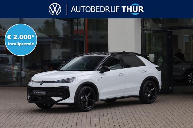 Volkswagen T-Roc First Edition 150PK / 110kW DSG, Elektrische achterklep met sensorsturing, 20" 'Calgary' LMV, koplampverlichting LED plus, keyless start & entry, parkeerassistent (Park Assist) incl. parkeersensoren voor en achter (pdc), achteruitrijcamera