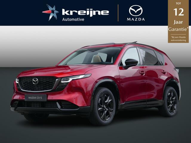 Mazda CX-5 CTIV G 141 M HYBRID Homura | Tan Leder | Schuif/kanteldak | Voorraad | RIJKLAARPRIJS!