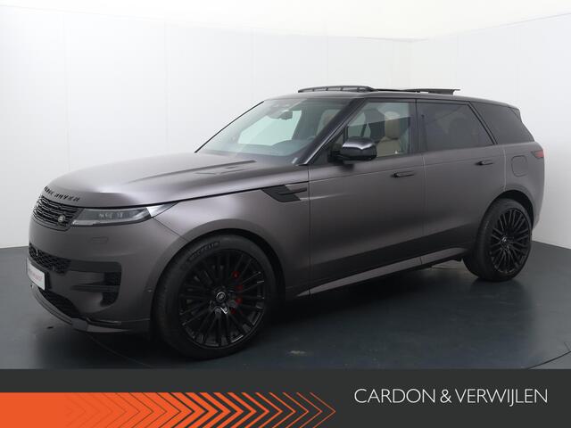 Land Rover Range Rover Sport 23 Inch | Quicksilver uitlaat | Black pack | Memory | Rondom zicht | Luchtvering | Meridian 3D Surround |