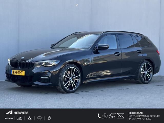 BMW 3 Serie e M-SPORT / 97% Soh Accupakket / Head-Up display / Adaptief Cruise Control / Virtual Cockpit / Elektrische Achterklep / Stoelverwarming / Lederen Bekleding /  Apple Carplay & Android Auto / Dodehoek Detectie /