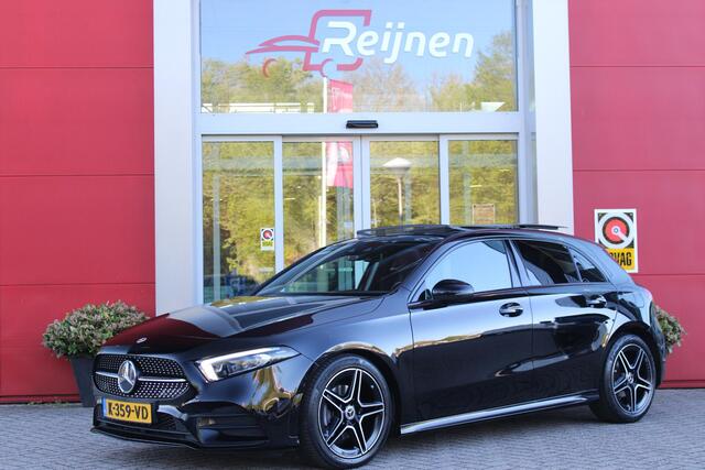 Mercedes-Benz A-Klasse AMG | PANORAMA SCHUIF/KANTEL DAK | SFEER VERLICHTING | ELEKTRISCH VERSTELBARE VOORSTOELEN MET GEHEUGEN FUNCTIE | STOEL VERWARMING OP BEIDE VOORSTOELEN | MULTIBEAM LED KOPLAMPEN | ACHTERUITRIJ CAMERA | APPLE CARPLAY/ANDROID AUTO | NAV