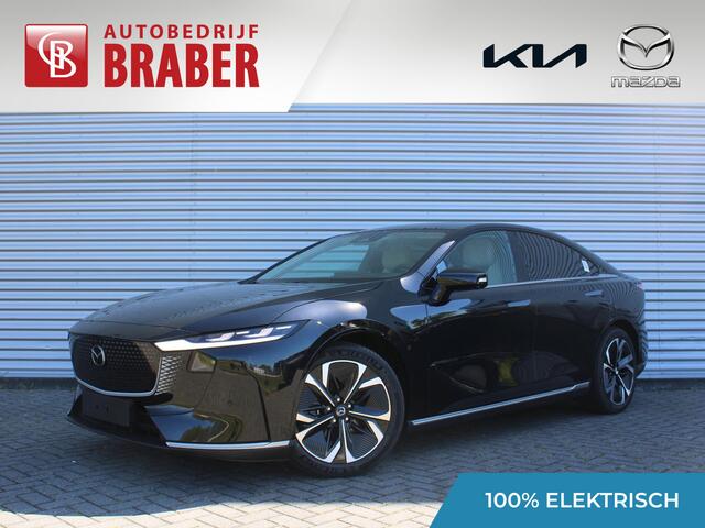 Mazda 6 mi Plus 68.8 kWh | Actieradius tot 479 km (WLTP) | Hoge Korting! | Bruin Nappa leder | 18% bijtelling |