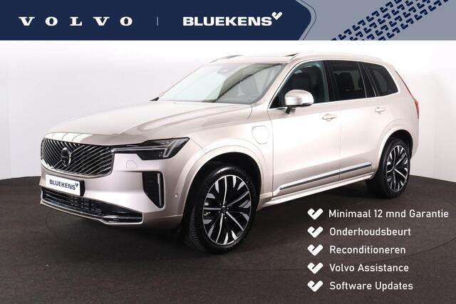 Volvo XC90 e AWD Plus Bright - Panorama/schuifdak - IntelliSafe Assist & Surround - 360º Camera - Harman Kardon audio - Verwarmde voorstoelen, stuur & achterbank - Parkeersensoren voor & achter - Elektr. bedienb. voorstoelen met geheugen - Head up display