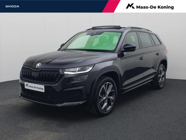 Skoda Kodiaq DSG Sportline Business · Panoramadak · Canton Audio ·  Alcantara/Leder · Camera +Parkeersensoren