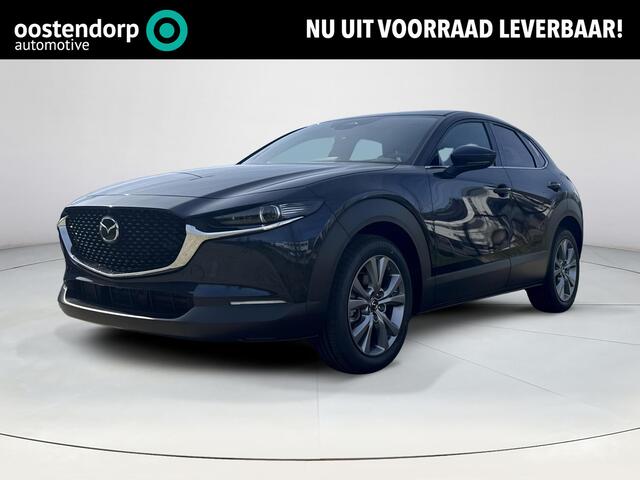 Mazda CX-30 tiv-G M Hybrid Takumi | Automaat | Stoelgeheugen | Draadloze Apple carplay en Android Auto | 360 camera | Headup Display | Dodehoeksensoren | Stoel en stuurverwarming |  Elektrische Achterklep | Adaptieve Cruise Control | Bose |