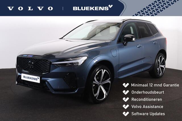 Volvo XC60 e AWD Plus Black Edition - Panorama/schuifdak - IntelliSafe Assist & Surround - 360º Camera - Harman/Kardon audio - Adaptieve LED koplampen - Verwarmde voorstoelen, stuur & achterbank - Parkeersensoren voor & achter - Elektr. bedienb. voorstoele