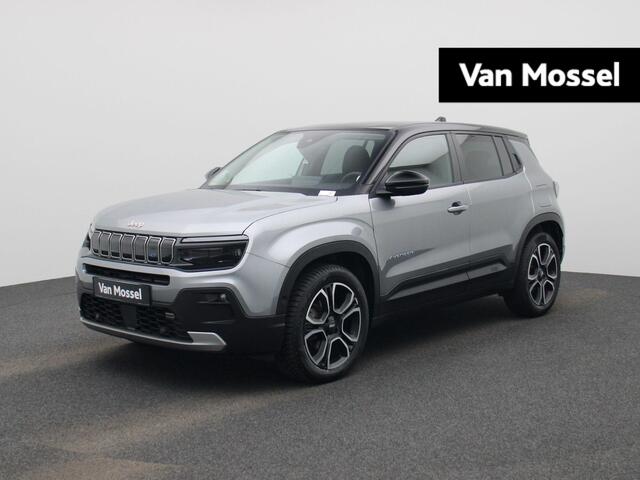 Jeep Avenger kWh 155Pk | Navigatie | Apple & Android Carplay | Parkeersensoren Voor & Achter | Achteruitrijcamera | Stoelverwarming | Privacy Glass | Climate Control | Adaptieve Cruise Control |