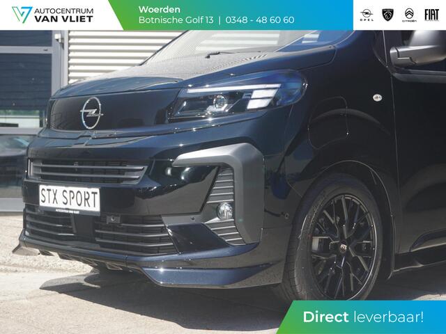 Opel Vivaro 75 kWh | STX Sport | Lederen bekleding | Spoilerpakket | 18 inch Lichtmetalen velgen | Rondom Camera's | Mooiste bus van NL (!)