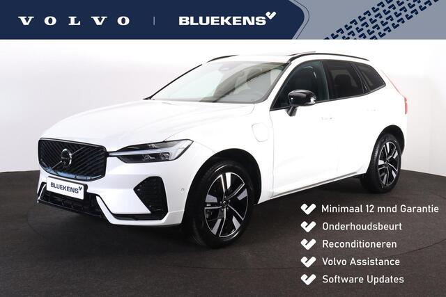Volvo XC60 e AWD Plus Dark - Panorama/schuifdak - IntelliSafe Assist & Surround - 360º Camera - Harman/Kardon audio - Verwarmde voorstoelen, stuur & achterbank - Parkeersensoren voor & achter - Elektr. bedienb. voorstoelen met geheugen - Head up display -