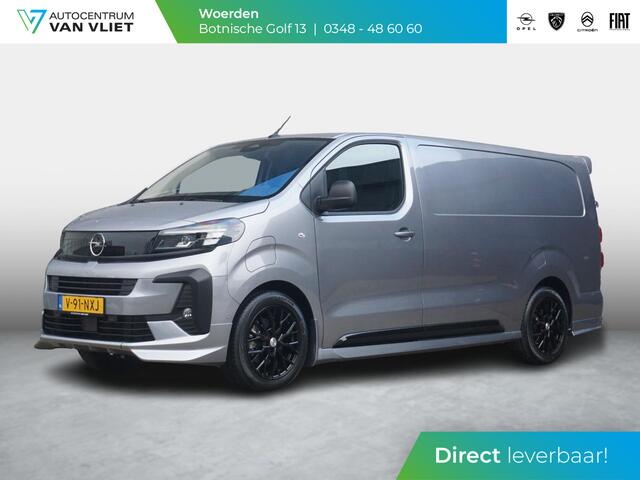 Opel Vivaro 75 kWh | STX Sport | Lederen bekleding | Spoilerpakket | 18 inch Lichtmetalen velgen | Rondom Camera's | Mooiste bus van NL (!)
