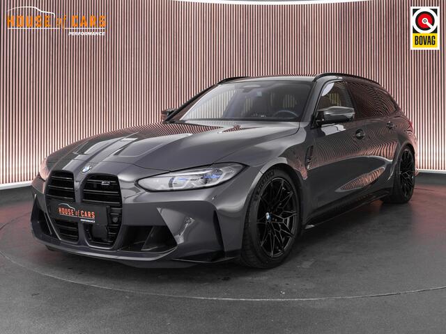 BMW M3 g 510pk xDrive Competition |R44 custom uitlaat|MSS verlagingsset|keramisch|carbon bucket's|Org NL|Track pack|Laser LED|HUD|Apple Carplay|360 camera|blind spot|19" lichtmetalen velgen|