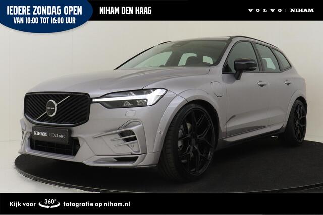 Volvo XC60 IN HYBRID AWD ULTRA DARK EXECUTIVE ED. *HEICO SPECIAL BY VOLVO NIHAM!* -PANO.DAK|BOWERS&WILKINS|LUCHTVERING|GEVENT.LEDER+MASSAGE|HEAD-UP DISP.|22"VOSSEN|SELEC.LEVEL|HEICO.BODYKIT&SPORTUITLAAT